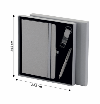 Business Premium Gift Set with Notebook, Pen & Key Chain