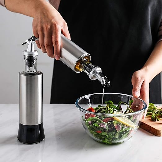 Oil & Vinegar Dispenser - Glass Bottle