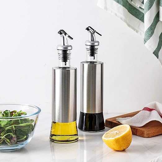 Oil & Vinegar Dispenser - Glass Bottle
