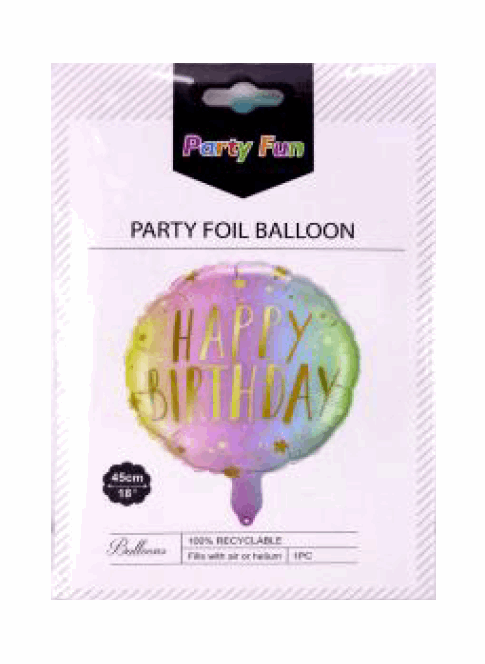 Happy Birthday Foil Balloon