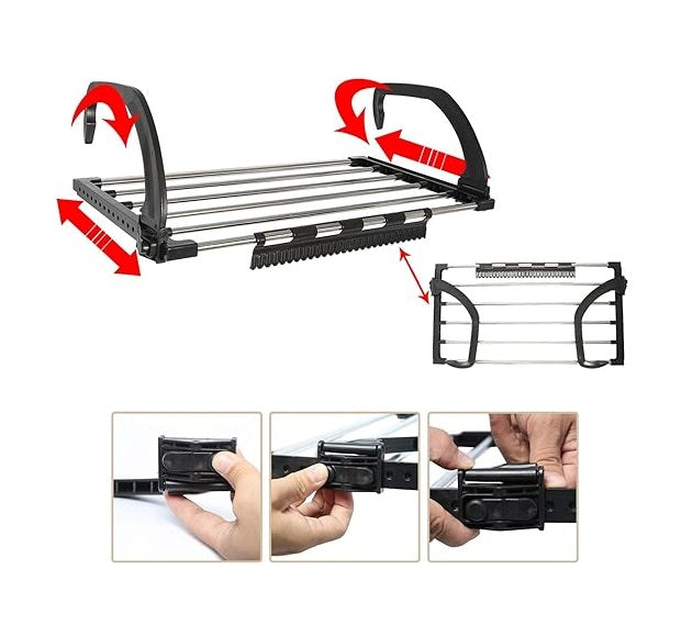 Foldable Cloth Drying Rack