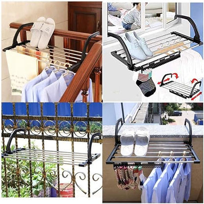 Foldable Cloth Drying Rack
