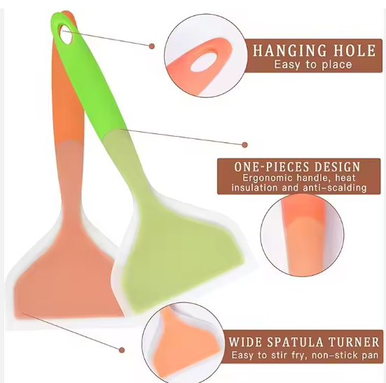 Multipurpose Silicone Wide Spatula