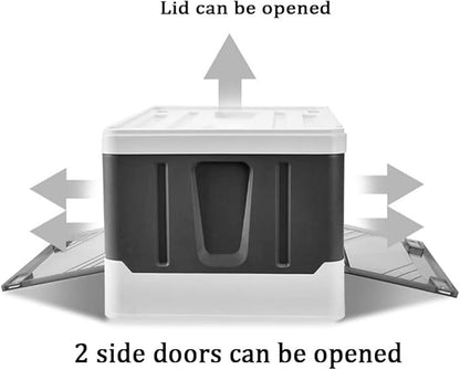Durable 50L Storage Box with Lid
