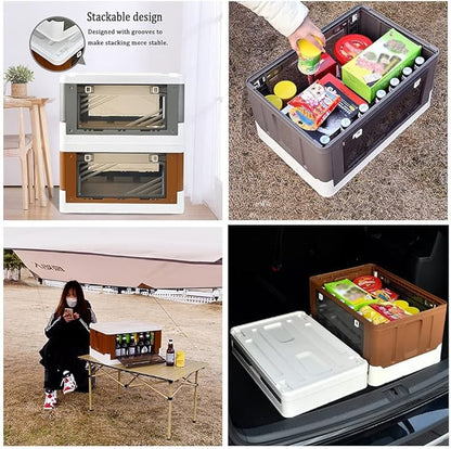 Durable 50L Storage Box with Lid