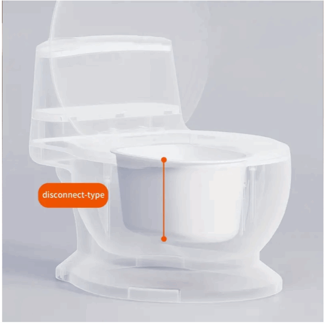 Baby Potty Training Miniature Realistic Toilet