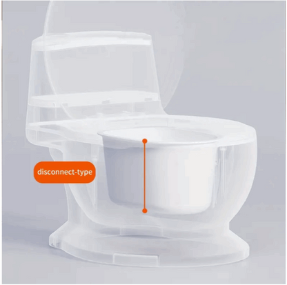 Baby Potty Training Miniature Realistic Toilet