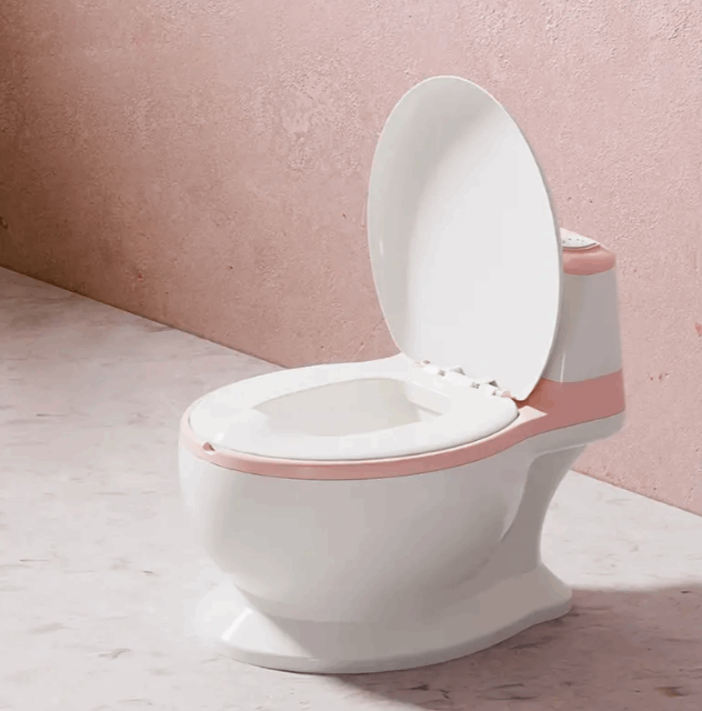 Baby Potty Training Miniature Realistic Toilet