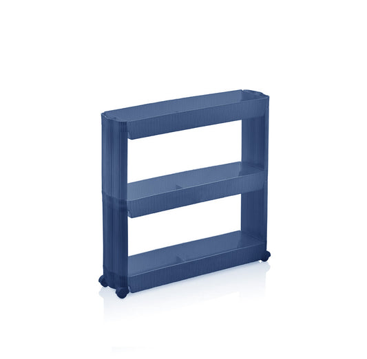 Slim Household Organizer Storage Trolley with Wheels - 3 Layer