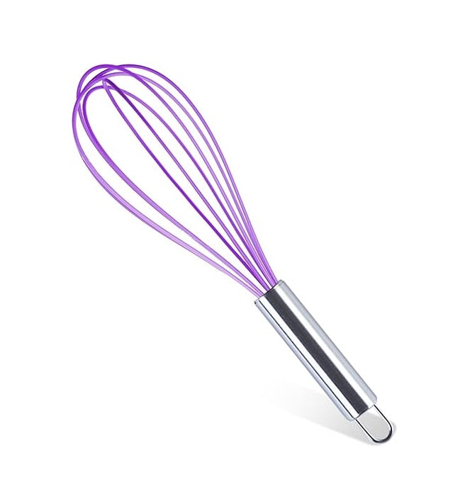 Silicone Whisk with Stainless Steel Handle